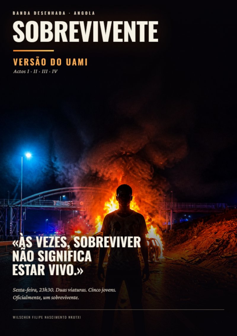 SOBREVIVENTE - Banda Desenhada Versão UAMI